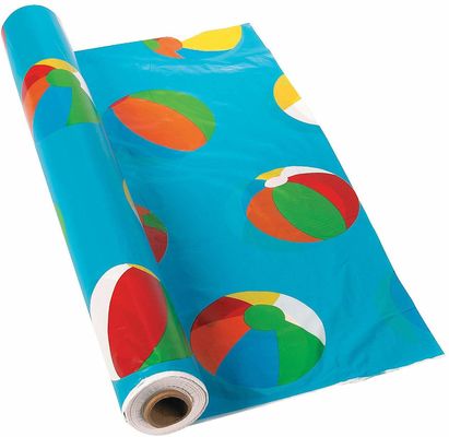 Offset Printing PE Disposable Plastic Tablecloths For Daily Life