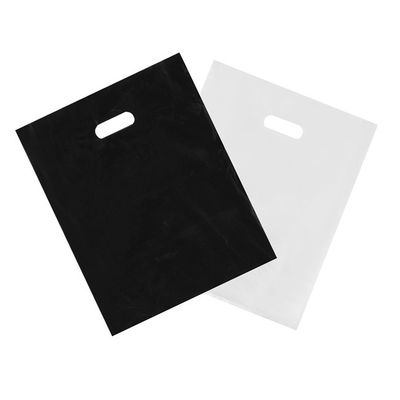 Gravure Printing 2.35mils Plastic Merchandise Bags LDPE With Handles