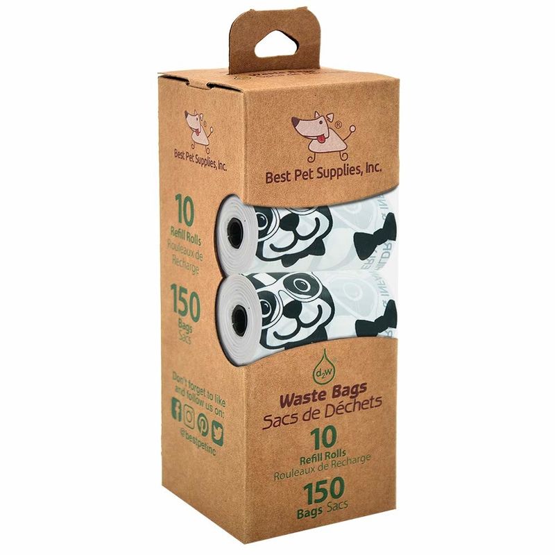 Pet  custom 100% compostable poop bags dog waste bags