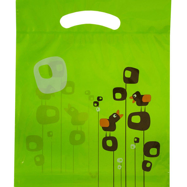 Personalized Plastic Shopping Bags , Bio Compostable Shopping Bags