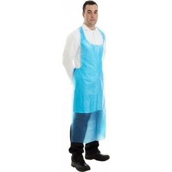 Eco Friendly Disposable CPE Plastic Aprons Non Toxic For Restaurant Chef
