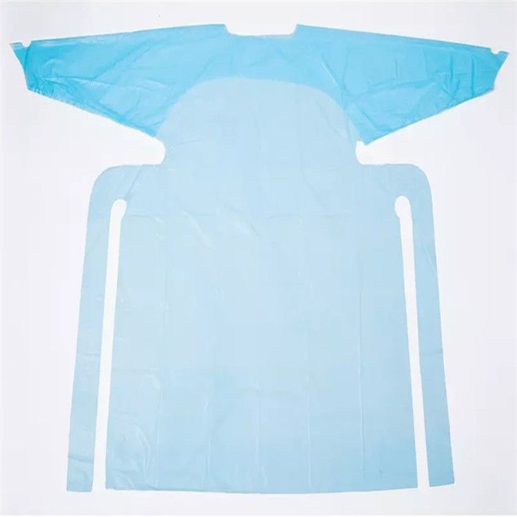 Blue 2/5/10PCS Disposable Protective Clothing, Medical Isolation Gowns, Blue Protective Coverall