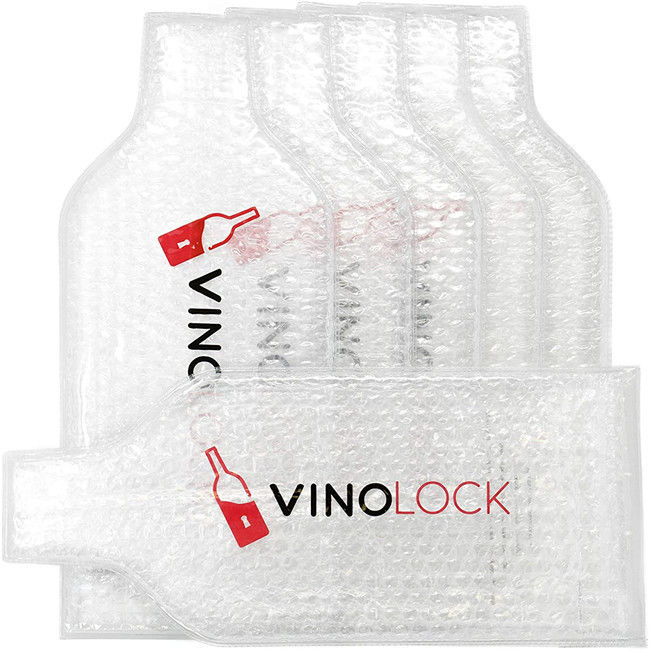 Reusable Leakproof Wine Bottle Protector Wine Travel Bags for Airplane Check-in Luggage